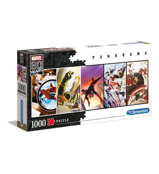 Marvel: 80th Anniversary Panorama 1000pc Jigsaw Puzzle