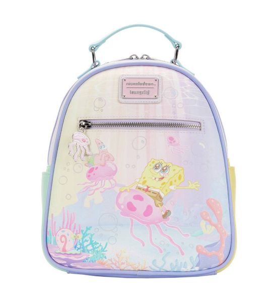 Spongebob Squarepants: Pastel Jellyfishing Loungefly Mini Backpack