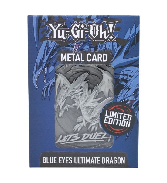 Yu-Gi-Oh!: Blue Eyes Ultimate Dragon Limited Edition Metal Card