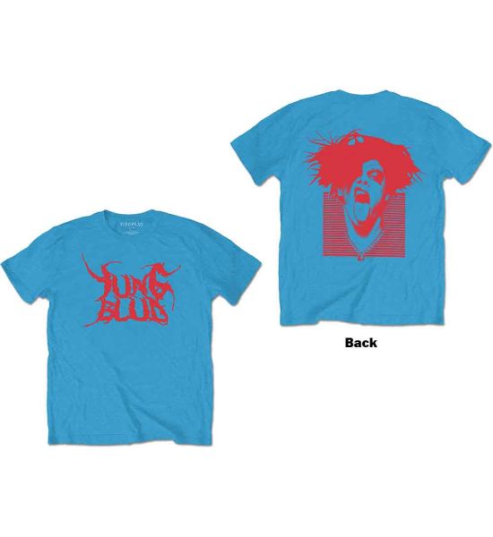 Yungblud: DEADHAPPY (Back Print) - Light Blue T-Shirt