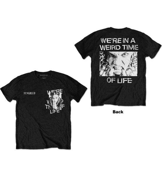 Yungblud: Weird Time Of Life (Back Print) - Black T-Shirt