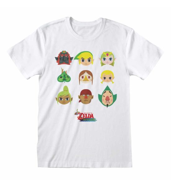 Legend of Zelda: Wind Waker Faces T-Shirt